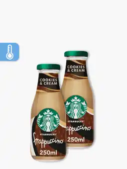 Flink Starbucks Frappuccino Cookies & Cream 250ml 2x aanbieding