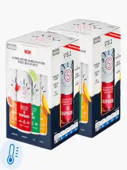 Flink Stëlz Hard Seltzer Mix 4-Pack 25cl 4,5% 2x aanbieding