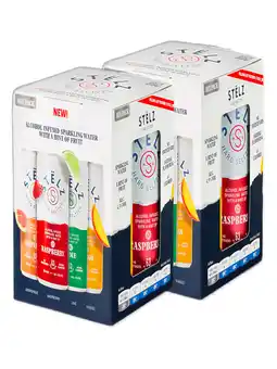 Flink Stëlz Hard Seltzer Mix 4-Pack 25cl 4,5% 2x aanbieding