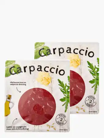 Flink Carpaccio 120g 2x aanbieding