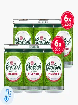 Flink Grolsch 6-pack 33cl 2x aanbieding