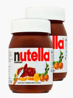 Flink Nutella 400g 2x aanbieding