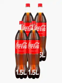 Flink Coca-Cola 1,5L Pet 4x aanbieding