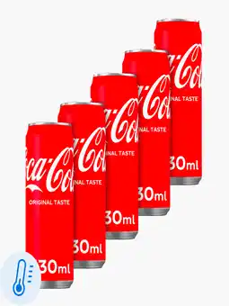 Flink Coca-Cola Regular 33cl 5x aanbieding