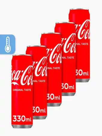 Flink Coca-Cola Regular 33cl 5x aanbieding