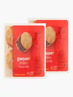 Flink G´woon Kaiserbroodjes 200g 2x aanbieding