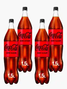 Flink Coca-Cola Zero 1,5L Pet 4x aanbieding