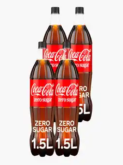 Flink Coca-Cola Zero 1,5L Pet 4x aanbieding