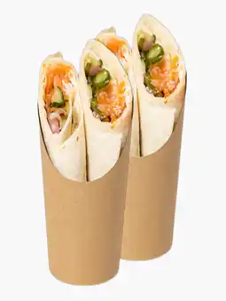 Flink Wrap zalm & cream cheese 2x aanbieding
