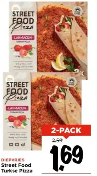 Vomar Voordeelmarkt Diepvries street food turkse pizza aanbieding