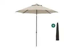 Kees Smit Shadowline Push-up parasol Ø 250cm aanbieding