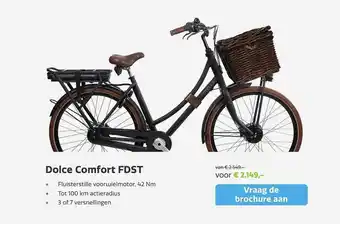 Stella fietsen Dolce Comfort FDST Fiets aanbieding