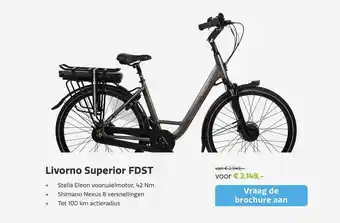 Stella fietsen Livorno Superior FDST Fiets aanbieding