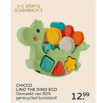 Prenatal Chicco Lino The Dino Eco aanbieding