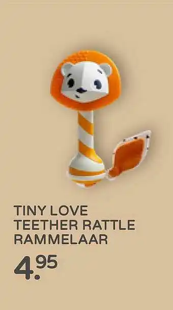 Prenatal Tiny Love Teether Rattle Rammelaar aanbieding