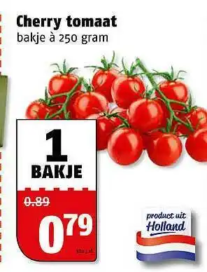 Poiesz Cherry Tomaat 250g aanbieding