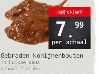 Naanhof Gebraden Konijnenbouten aanbieding