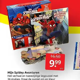 Boekenvoordeel Mijn Spidey Avonturen aanbieding