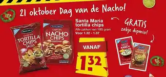 Hoogvliet Santa Maria Tortilla Chips aanbieding