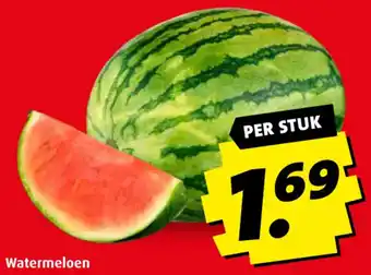 Boni Watermeloen aanbieding
