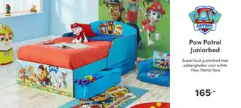 Baby & Tiener Paw Patrol Juniorbed aanbieding