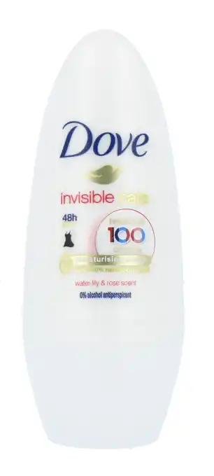 De Online Drogist Dove Invisible Care Deodorant Roller 50ML aanbieding