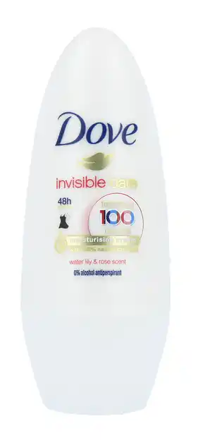 De Online Drogist Dove Invisible Care Deodorant Roller 50ML aanbieding