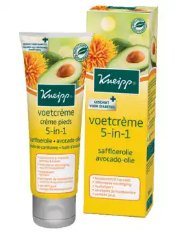 De Online Drogist Kneipp Voetcreme 5-in-1 75ML aanbieding