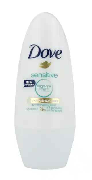 De Online Drogist Dove Sensitive Deodorant Roller aanbieding