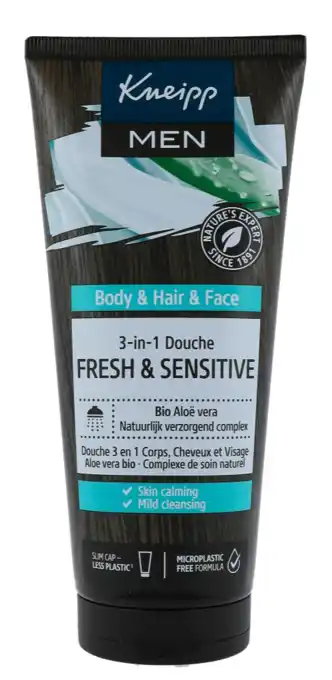 De Online Drogist Kneipp Men Douche 3-In-1 Fresh & Sensitive aanbieding