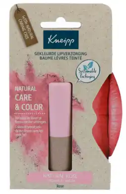 De Online Drogist Kneipp Lipcare Natural Rose aanbieding