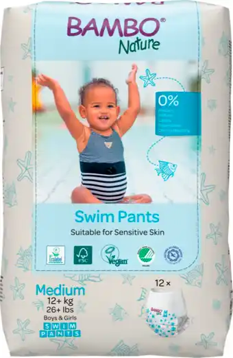 De Online Drogist Bambo Nature Swim Pants Medium 12ST aanbieding