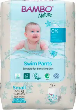 De Online Drogist Bambo Nature Swim Pants Small 12ST aanbieding
