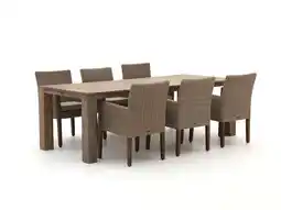 Kees Smit Intenso Lesa/ROUGH-X 240cm dining tuinset 7-delig aanbieding