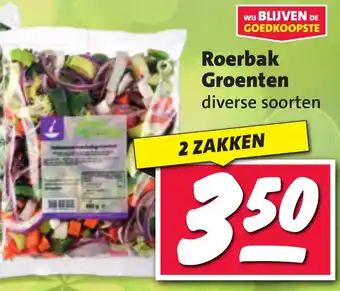 Nettorama Roerbak Groenten aanbieding