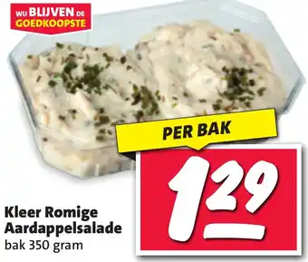 Nettorama Kleer Romige Aardappelsalade 350g aanbieding