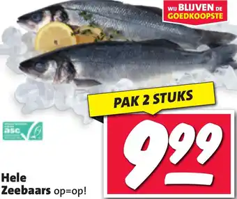 Nettorama Hele Zeebaars aanbieding