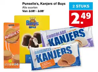 Hoogvliet Punselie's, Kanjers of Buys aanbieding