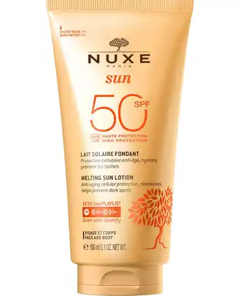 ICI Paris XL Nuxe Nuxe Sun Melting Cream Face Body 150 Ml Nuxe - Nuxe Sun Nuxe Sun Melting Cream Face&body 150 Ml aanbieding