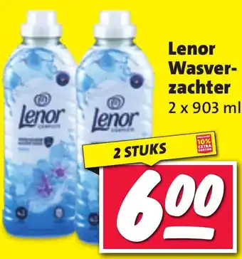 Nettorama Lenor Wasverzachter  2 x 903ml aanbieding