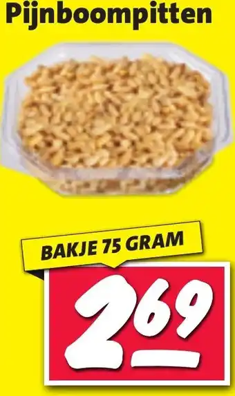 Nettorama Pijnboompitten 75g aanbieding