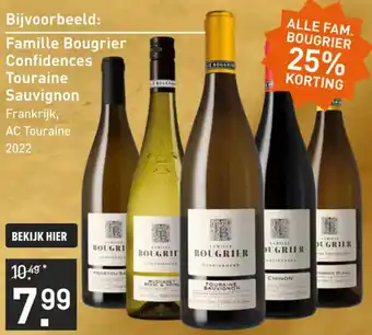 Gall & Gall Famille Bougrier Confidences Touraine Sauvignon aanbieding