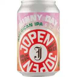 Jumbo Jopen Sunny Day American IPA Blik 330ml aanbieding