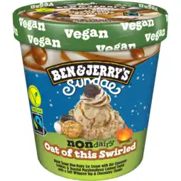 Jumbo Ben&Jerry's Sundae Oat of this world 427ML aanbieding