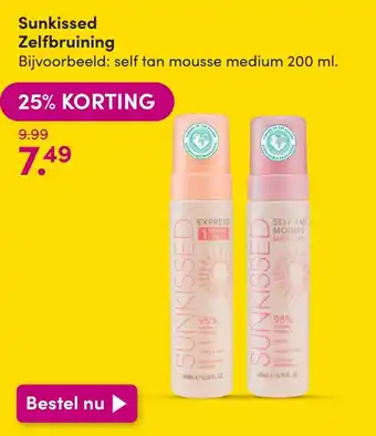 DA Sunkissed Zelfbruining aanbieding