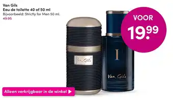 DA Van Gils Eau de toilette 40 of 50 ml aanbieding
