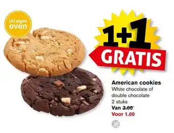 Hoogvliet American cookies aanbieding