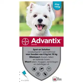 Pets Place Advantix Spot On 100 1 ml - Anti vlooien en tekenmiddel aanbieding