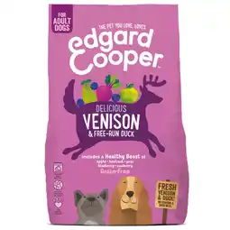 Pets Place Edgard&Cooper Delicious Venison Adult Hert&Eend&Appel - Hondenvoer aanbieding