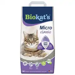 Pets Place Biokat's Micro Classic - Kattenbakvulling - 14 l 13.3 kg aanbieding